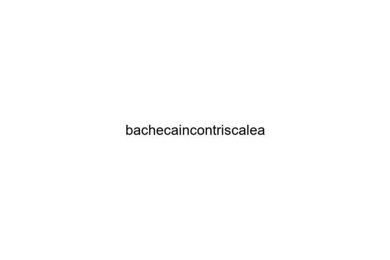 bachecaincontriscalea