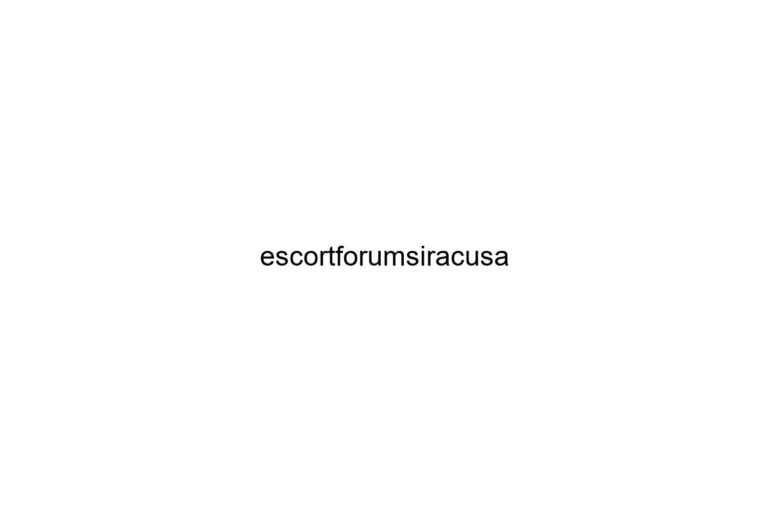 escortforumsiracusa