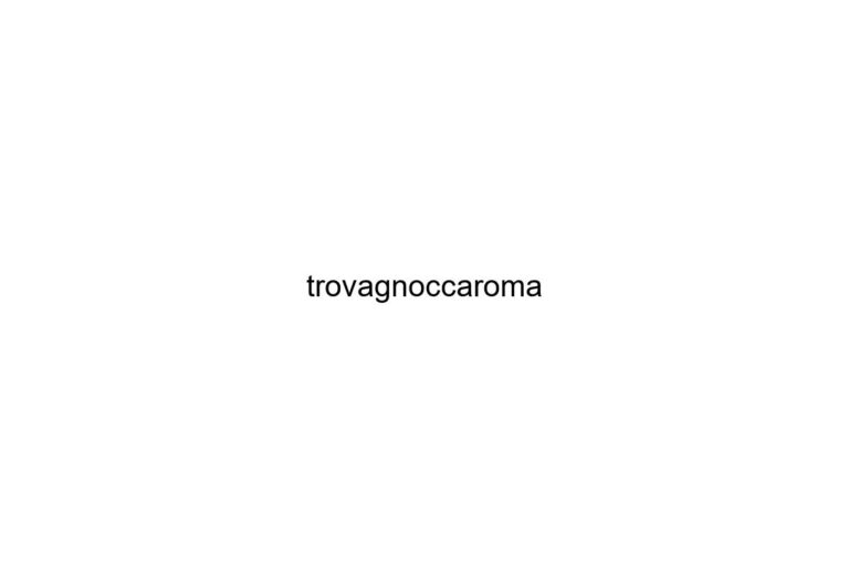 trovagnoccaroma