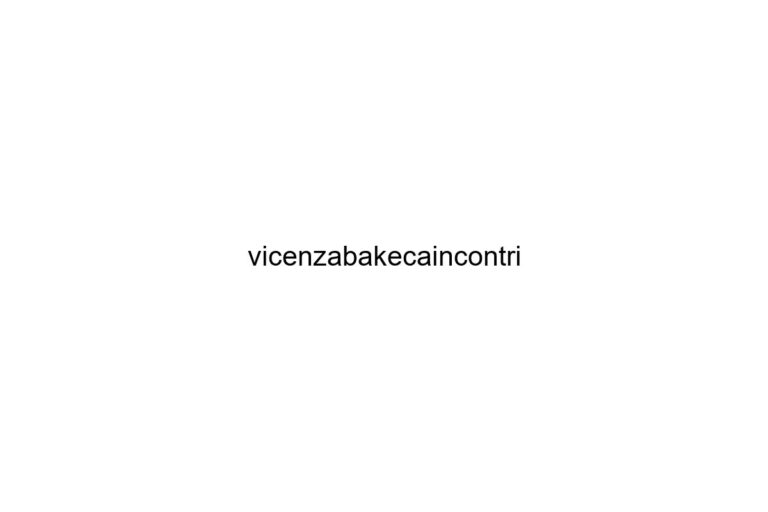 vicenzabakecaincontri