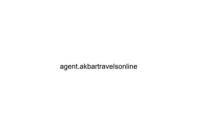 agent akbartravelsonline