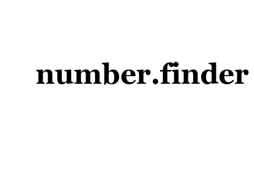 number.finder
