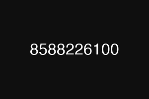 8588226100