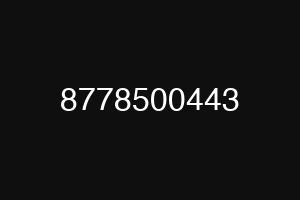 8778500443