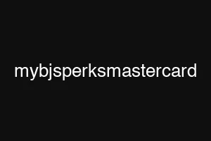 mybjsperksmastercard