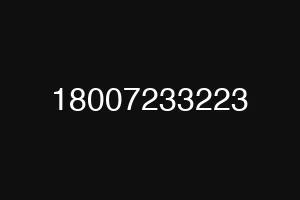 18007233223