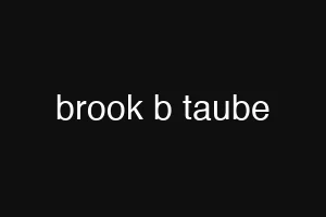 brook b taube