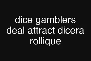 dice gamblers deal attract dicera rollique